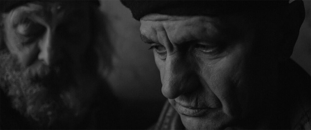 A frame from the movie 'Chronicles of sins,' polish cinematographer and director of photography Filip Twardowski.